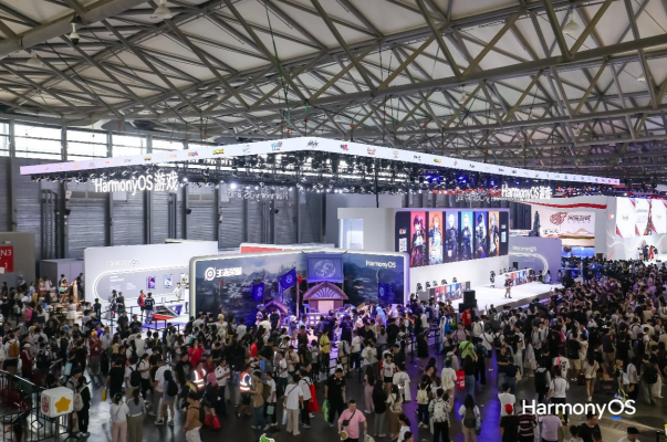  ChinaJoy首日50款鸿蒙游戏引爆玩家热情