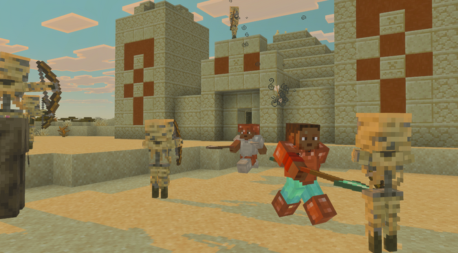  《我的世界》Mounts of Mayhem更新上线 新增多项游戏内容