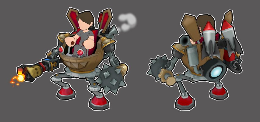  希望OL公众号专属坐骑机械哈比兔上线