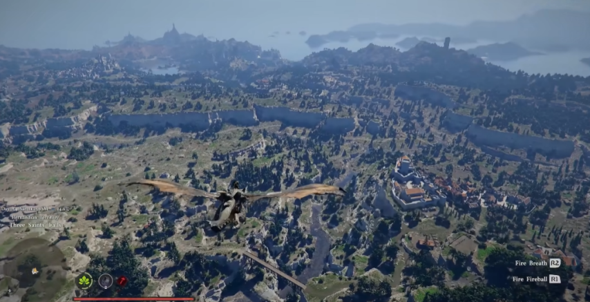  红色沙漠坐骑演示曝光飞龙与机甲震撼登场