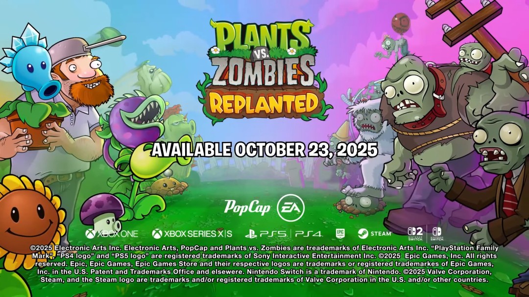  《植物大战僵尸重植版》正式发售经典塔防游戏重磅回归