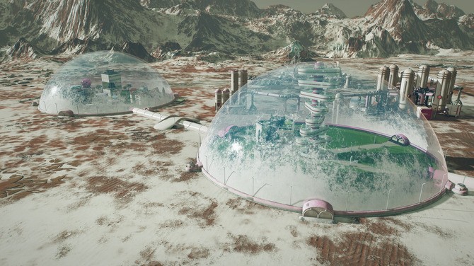 《火星求生:重制版》多平台发售 好评科幻城市建设