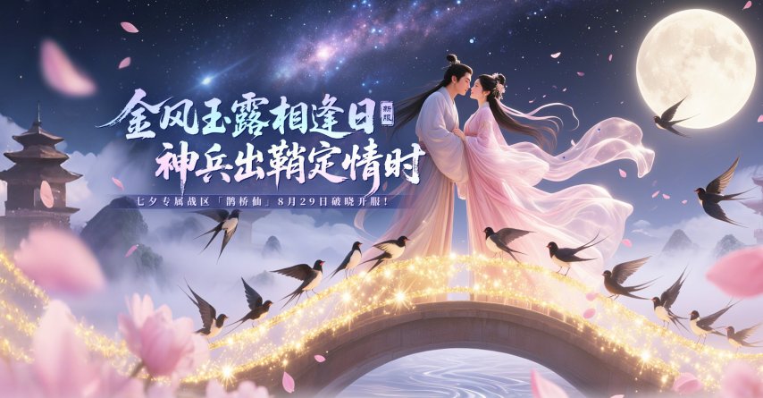  《猛将OL》新服鹊桥仙义盟系统热血开启共铸兄弟传奇