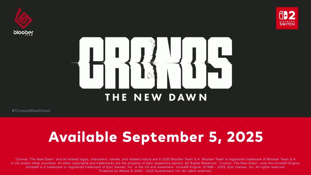 《时间旅者:重生曙光》Switch 2版9月5日发售