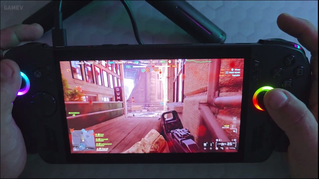  掌机流畅运行战地6 ROG Ally X性能实测体验