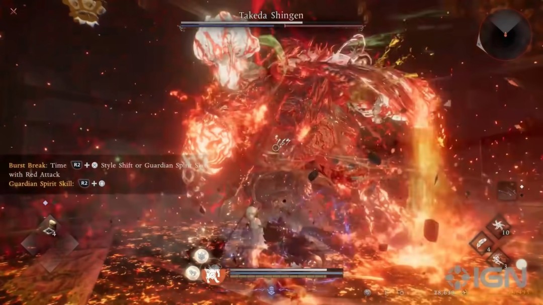 刀光剑影!《仁王3》武田信玄Boss战实机演示放出!