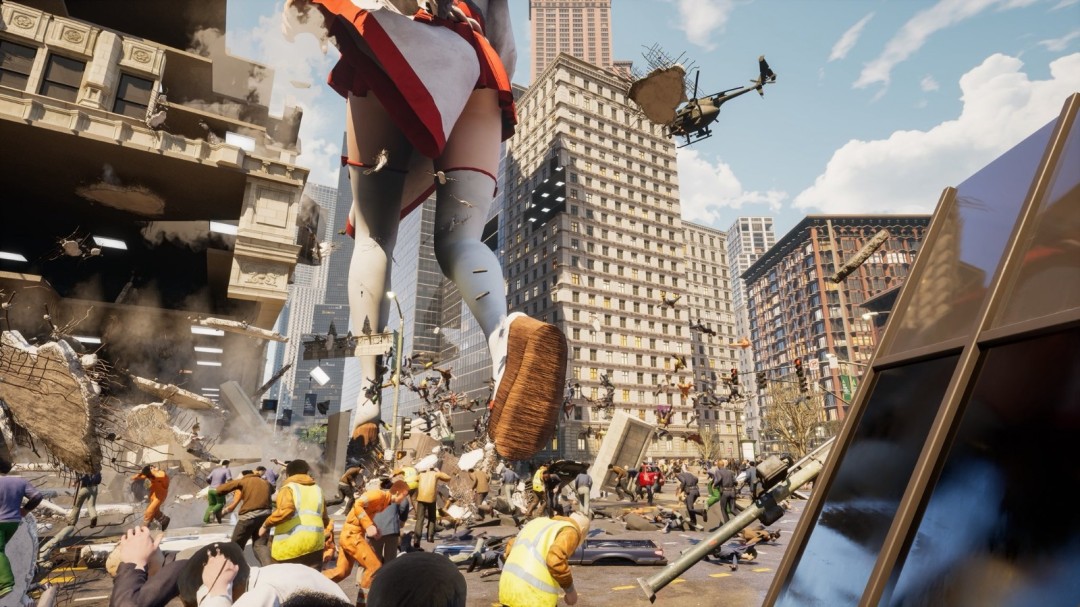 《女巨人游乐场》全新截图 性感女巨人狠狠踩人