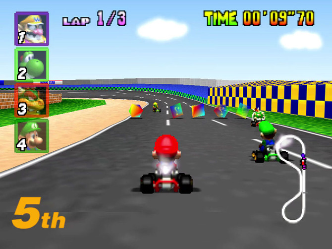  玩家发现马里奥赛车64含饮酒暴力内容，评级13岁以上引热议