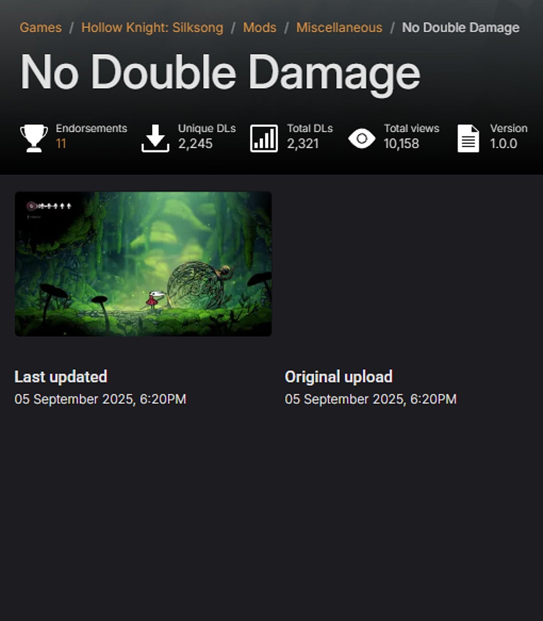 两刀见祖宗！《空洞骑士：丝之歌》Steam国区已多半差评