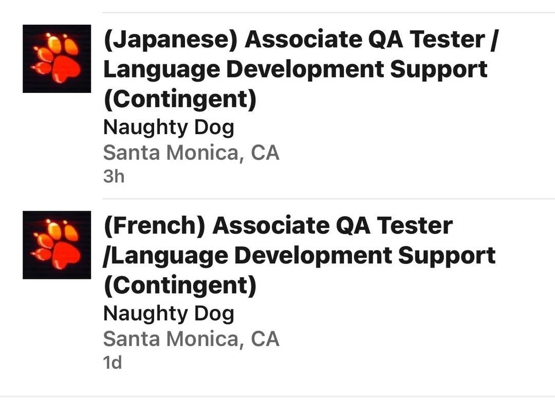 顽皮狗急聘本地化 《星际：异端先知》或2027年发售