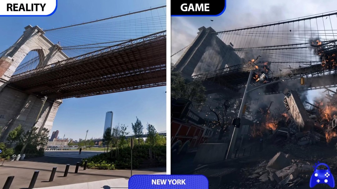  战地6场景与现实对比还原度超乎想象
