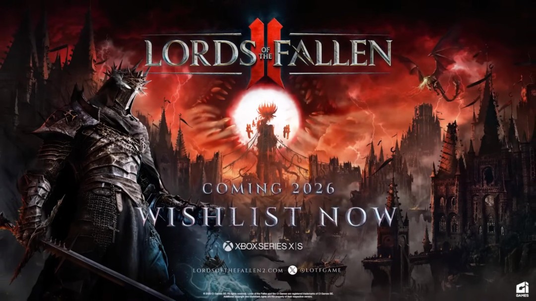  《堕落之主2》PV公开 2026年上线 类魂游戏新作