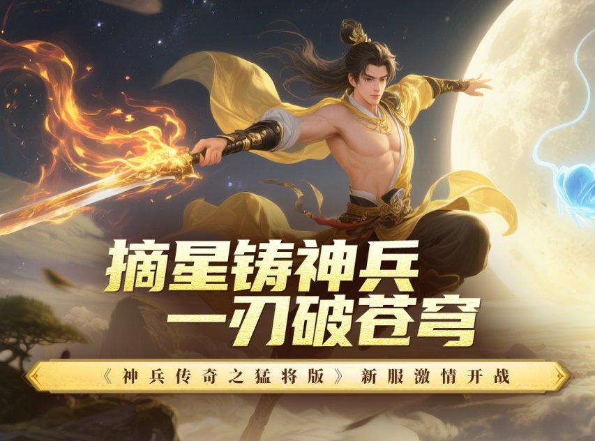  神兵传奇星辰阁7月16日热血上线福利炸裂