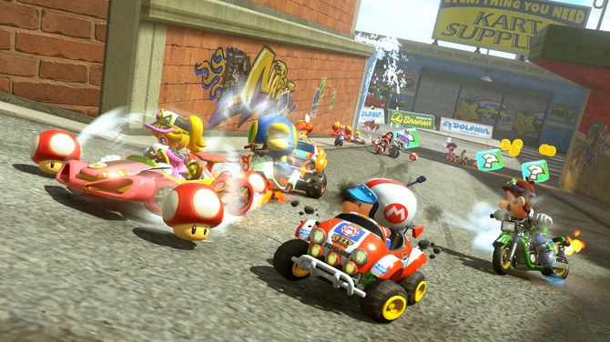  任天堂新更新马里奥赛车世界获玩家好评