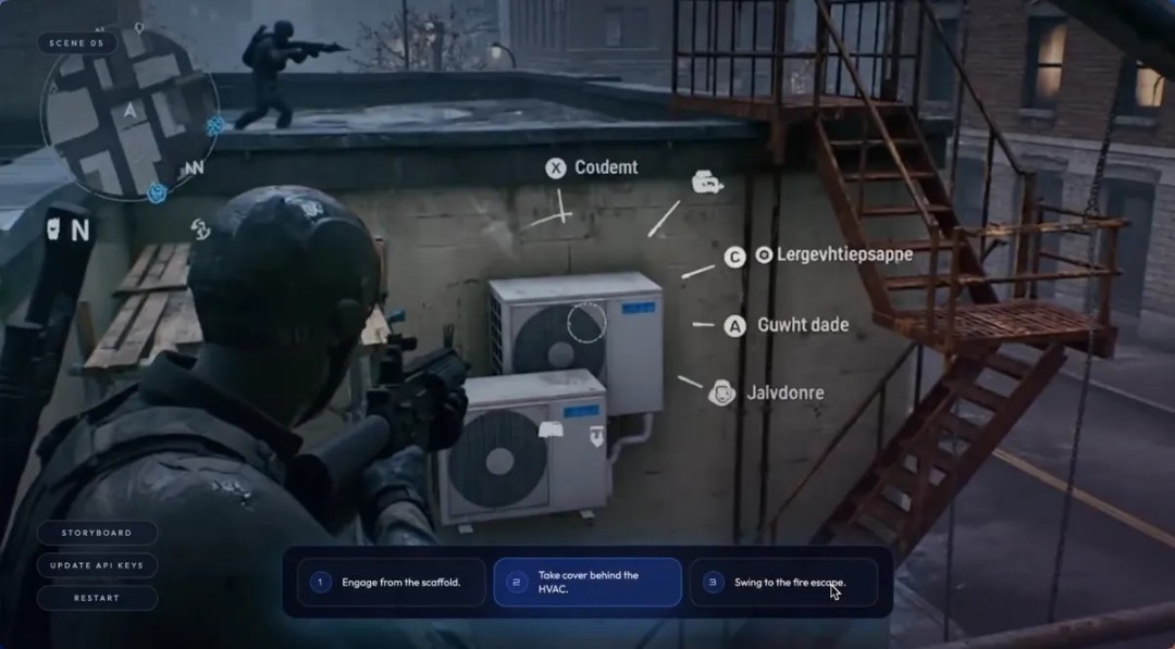 投资人自信展示AI游戏画面 逻辑混乱惨遭玩家群嘲