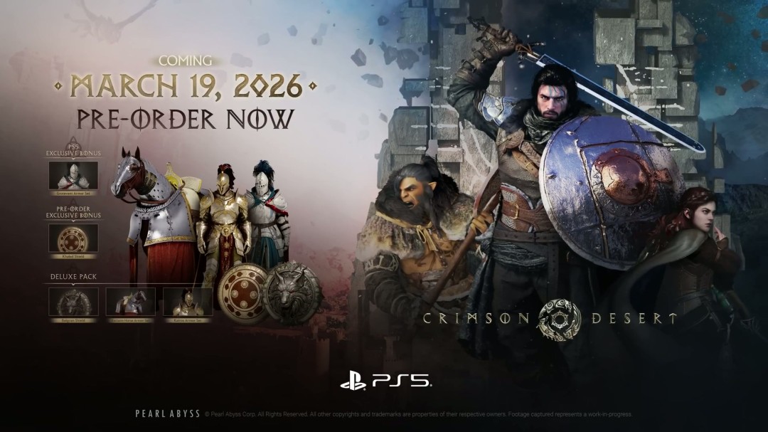 《红色沙漠》发售日宣传片 2026年3月19日发售