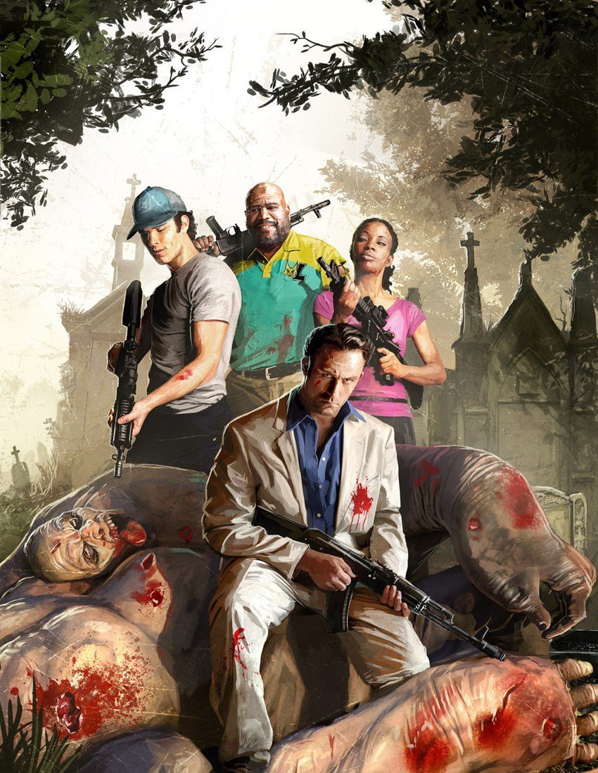 《求生之路》前主创正开发一个新的合作射击游戏