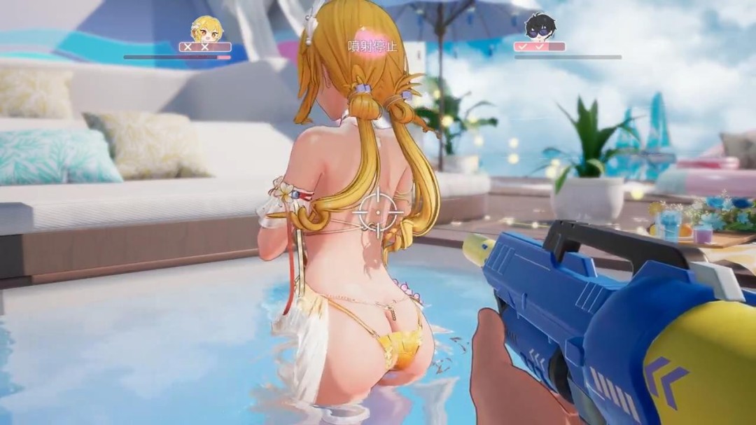 《尘白禁区》泳装嬉水场景 芬妮太性感了！