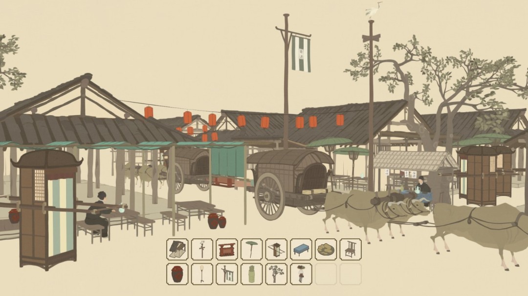 古风休闲造景游戏《重檐》现已开放Steam新品节Demo