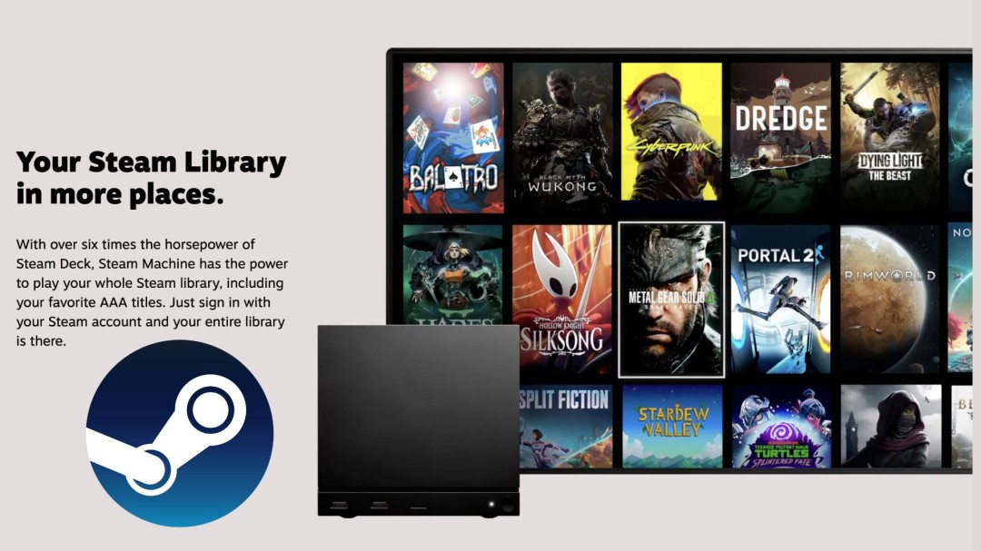 Steam Machine运行Linux系统 因此无法游玩《战地6》《COD》等游戏