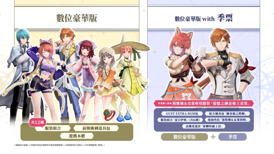 游戏数字豪华版内容