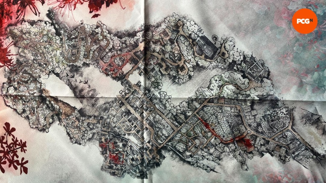  《寂静岭f》实体地图蜿蜒道路营造恐怖氛围