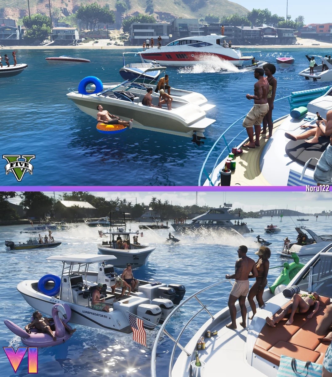  《GTA6》截图被他用《给他爱5》神还原