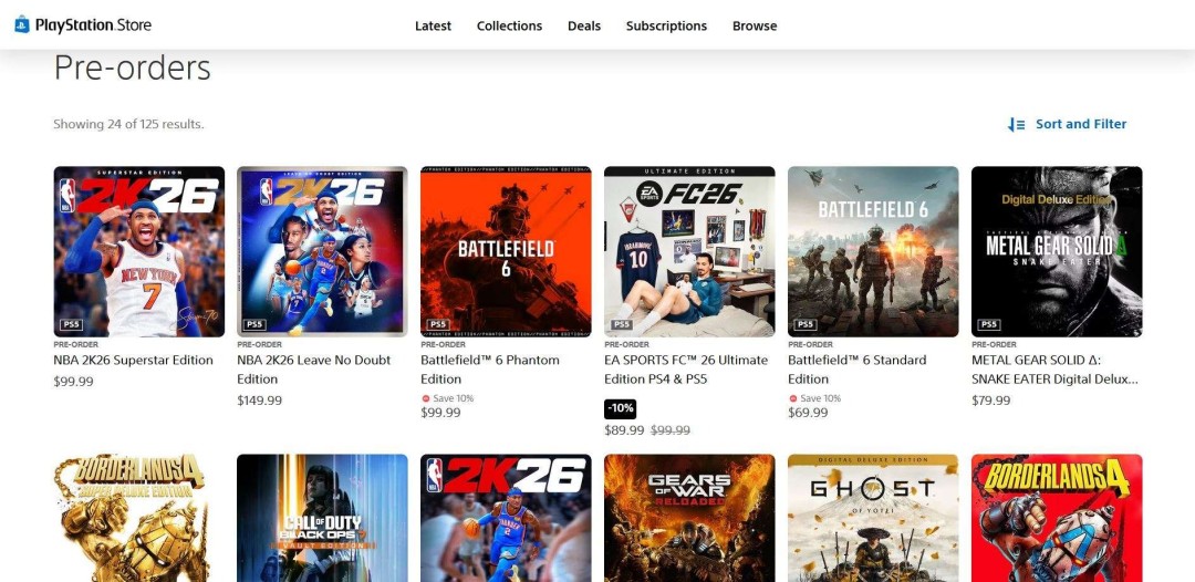  《使命召唤黑色行动7》未能登顶PS5预购榜首