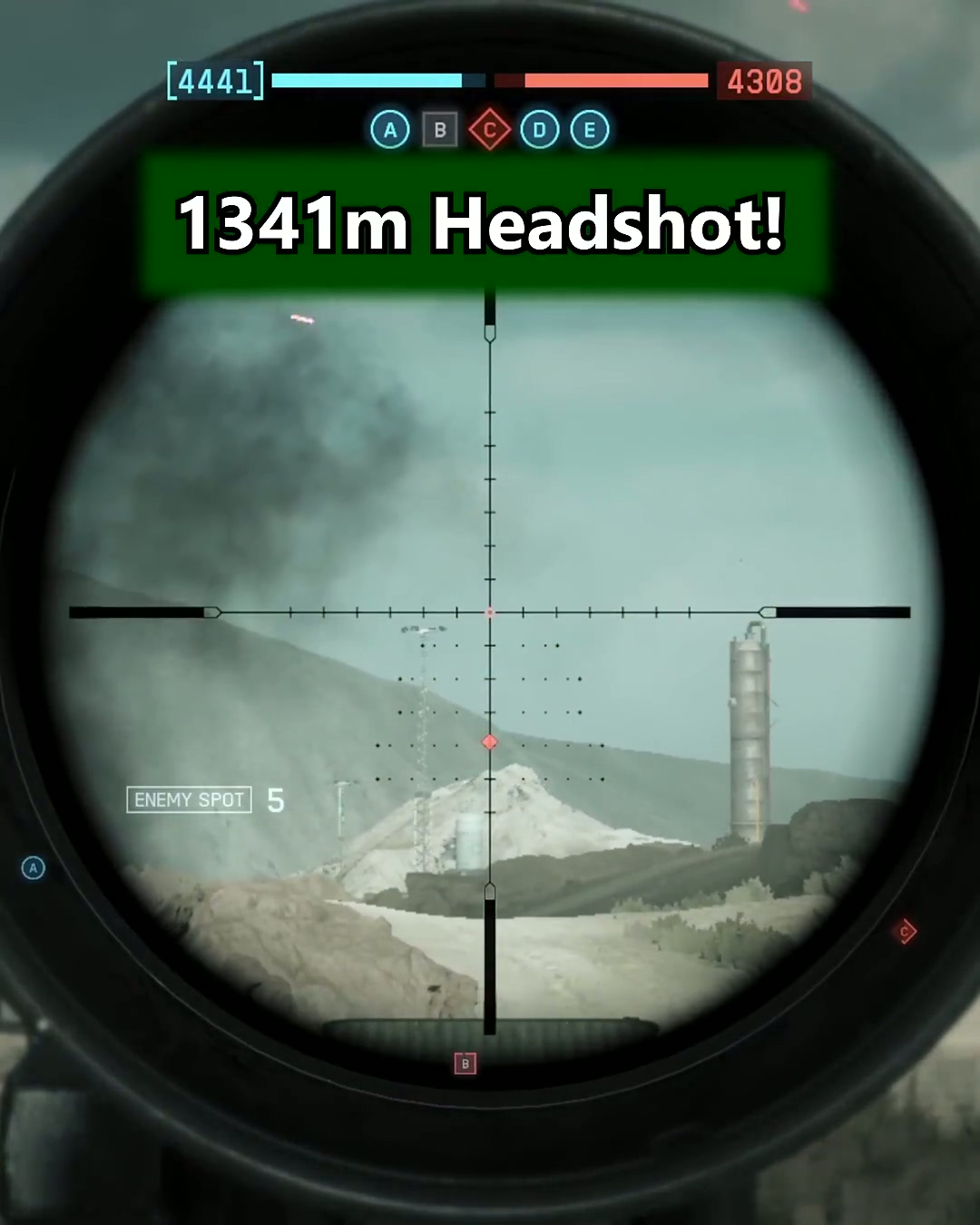  《战地6》玩家创1341米超远狙杀世界纪录