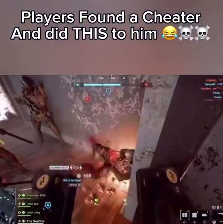  国外玩家如何惩罚战地6作弊者