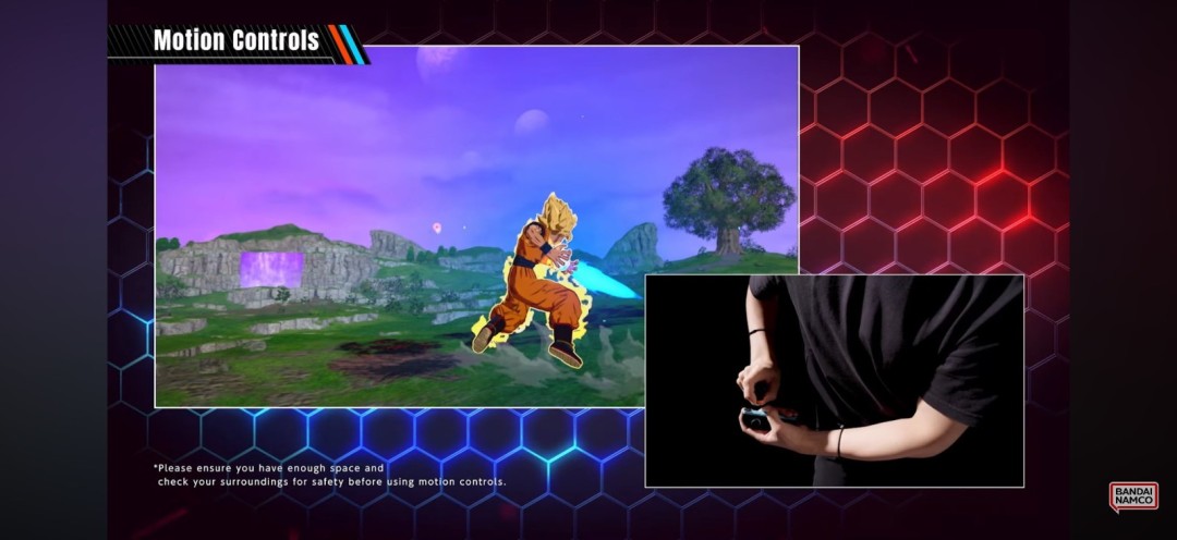  《七龙珠电光炸裂》Switch版龟派气功实战演示