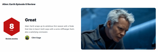  IGN 8分佳作《异形地球》收官 结局惊艳悬念丛生