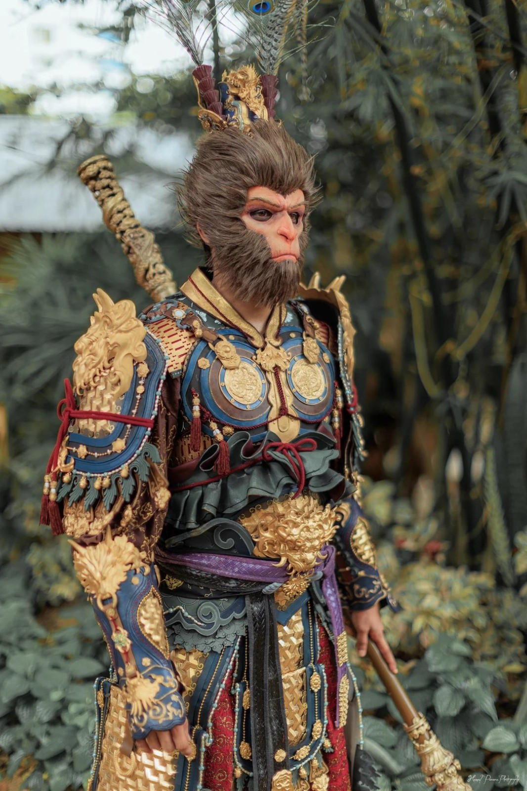 手工雕塑装饰细节