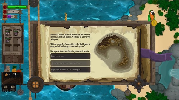 扬帆起航!海战卡牌肉鸽《赤海狂盗:卡片远征》Steam发售日期定档11月26日!