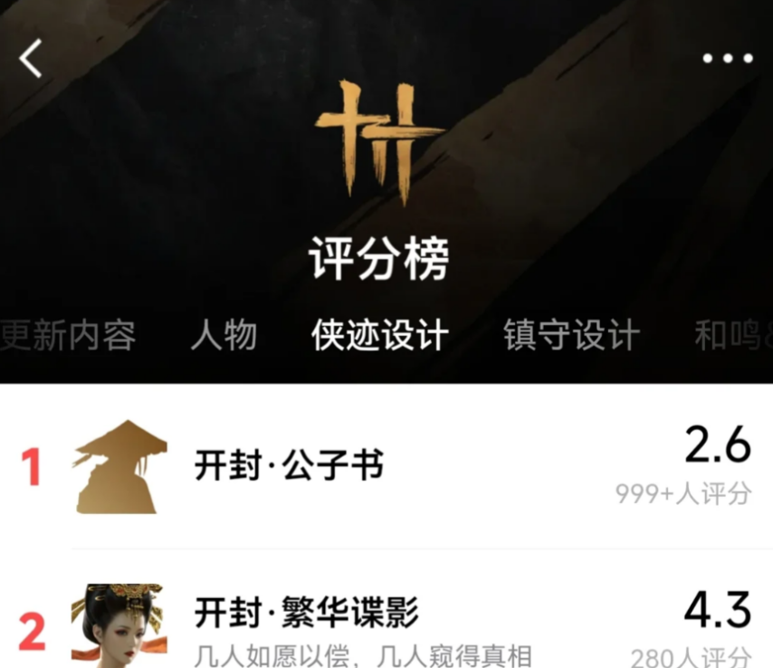  燕云十六声公子书剧情争议点分析