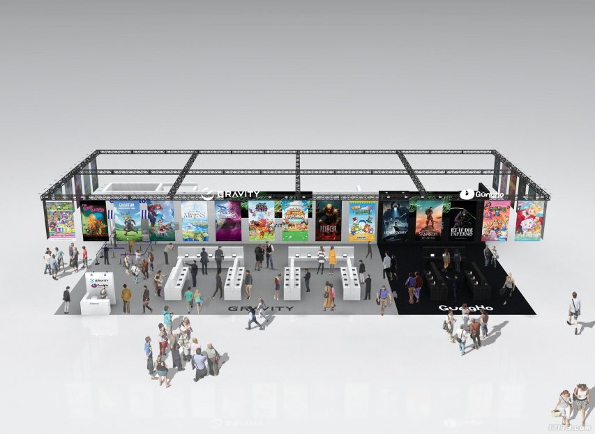  《仙境传说》新作亮相韩国游戏展 现场展台效果图抢先看