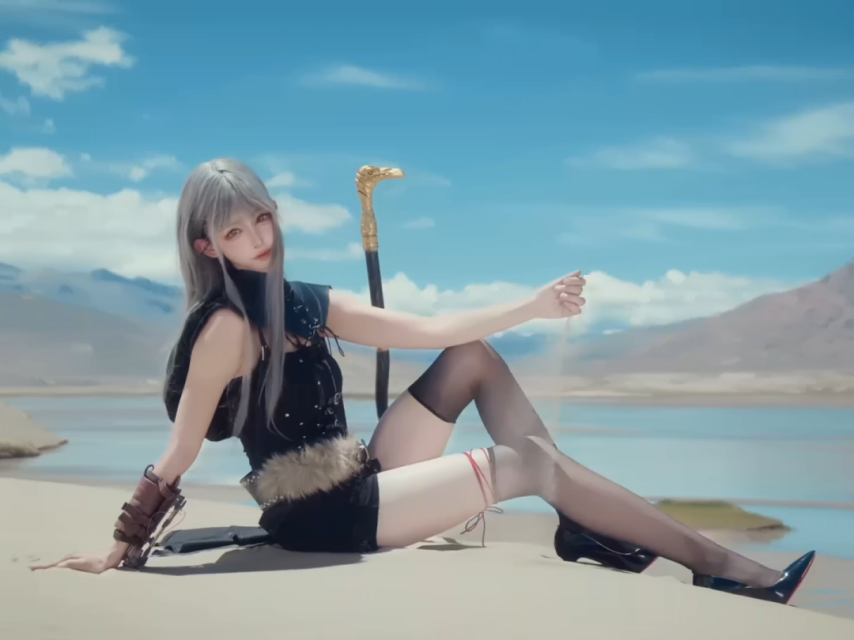  《刺客信条》嗨丝COS惊艳亮相 超吸睛信仰之跃