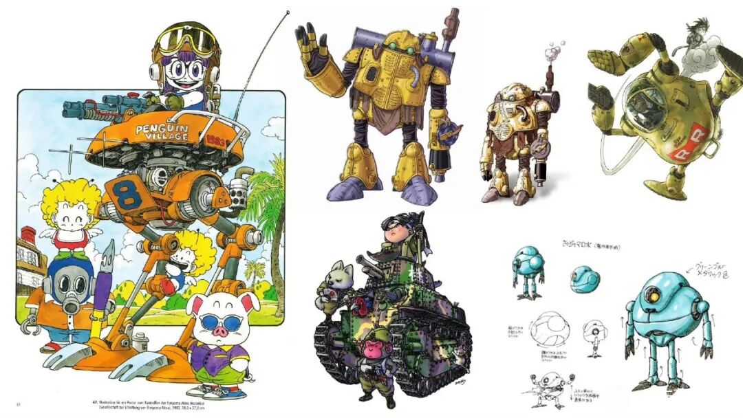  鸟山明早期机械设计图曝光 不画龙珠亦是机械大师