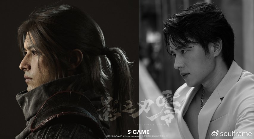  影之刃零主角真人脸模渲染图曝光 英气十足