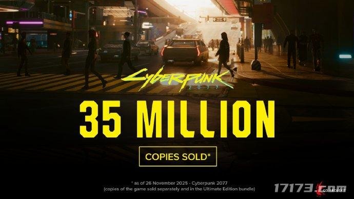  赛博朋克2077销量破3500万成CDPR主要收入