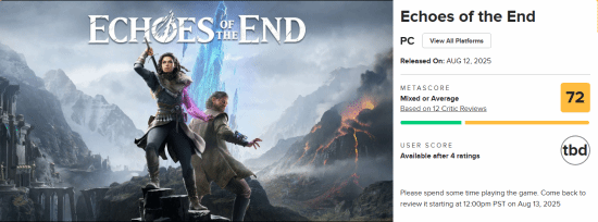  战神新游M站72分IGN西班牙仅5分