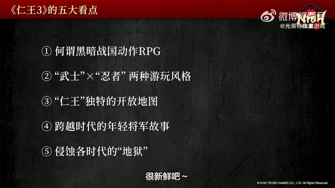  仁王3 TGS 2025官方直播回放五大看点全面解析