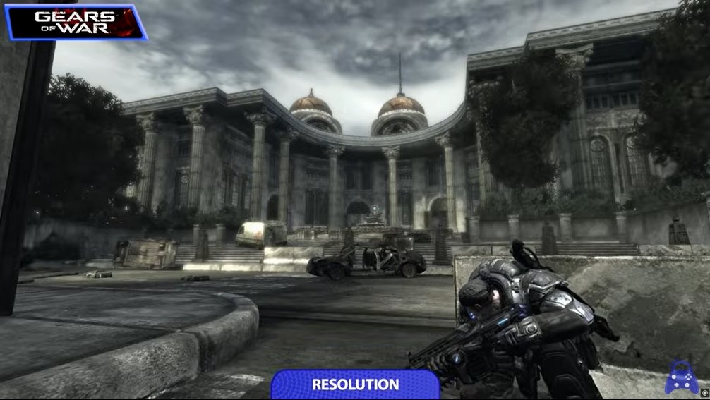 画面升级略保守 《战争机器》三版画面对比