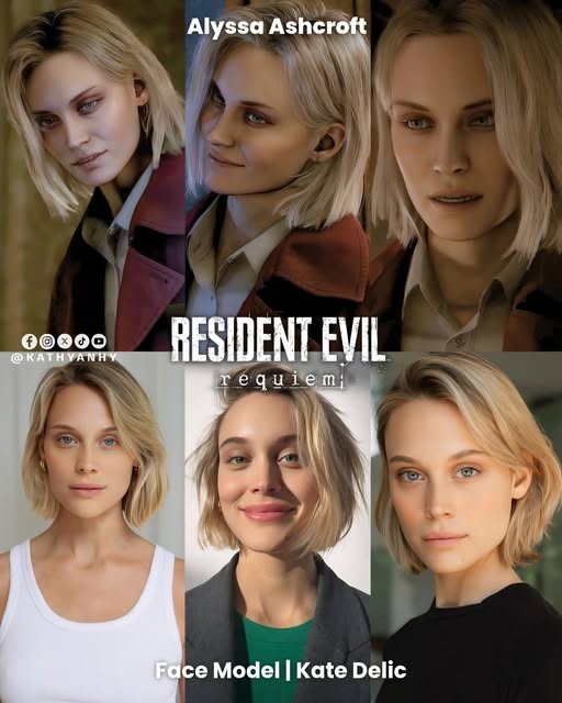  《生化危机9》主角母亲演员脸模正式曝光