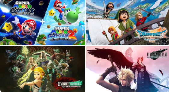  Switch 2游戏容量统计 《最终幻想7》占比最大