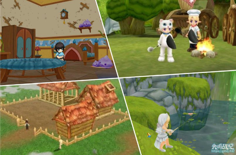  露娜2光明战记全新钓鱼玩法异世界垂钓