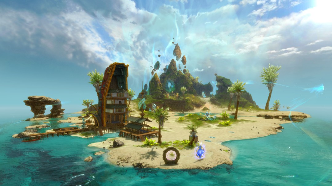  《激战2》新资料片海岛天堂住宅系统大改 玩家搬家新家园