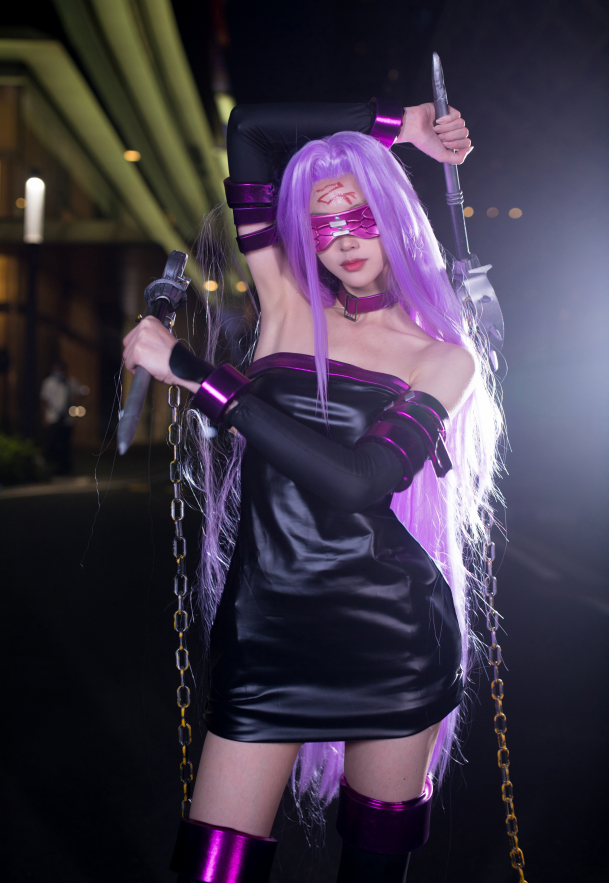  FATER姐暗夜舞台危险魅力cos角色扮演