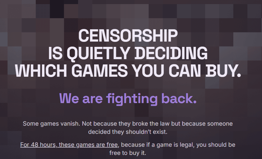 GOG平台免费发布13款成人游戏 48小时限期领取