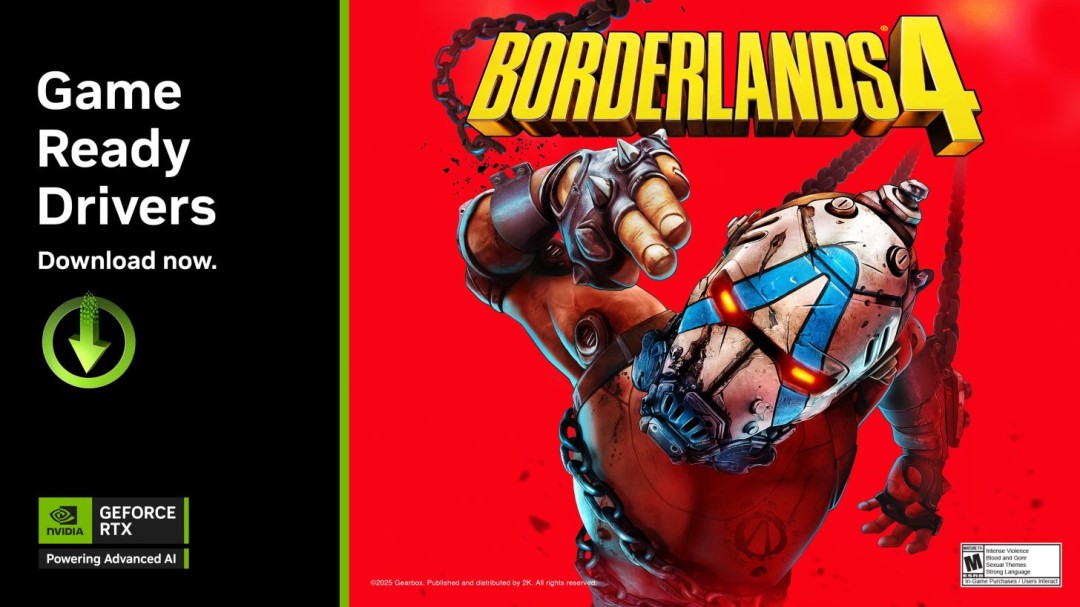  N卡新驱动优化无主之地4与消逝的光芒游戏性能